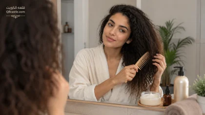 صورة توضيحية واقعية عن كيفية تكثيف الشعر بسرعة | قلعه الكويت