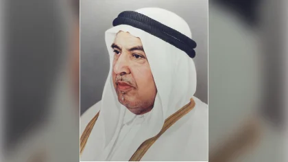 صورة واضحة للشيخ عبد الله السالم الصباح حاكم الكويت الحادي عشر